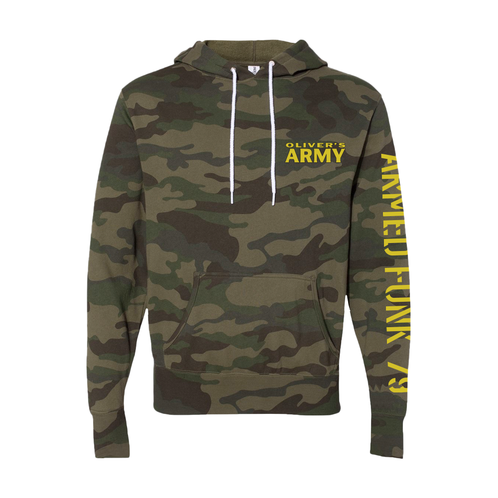 Oliver's Army Hoodie (Camo) Front