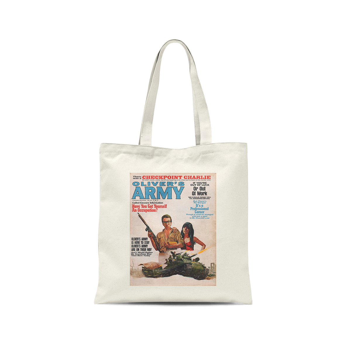 Oliver's Army Tote Bag (Natural) front