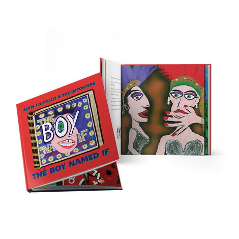 Elvis Costello & The Imposters - The Boy Named If (Casebound Book + CD)